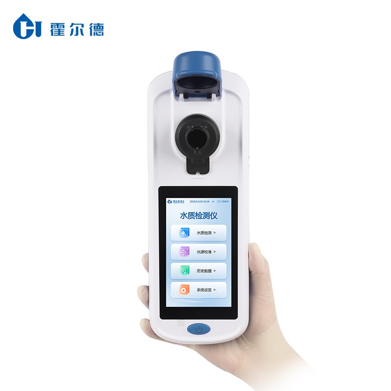 鄉(xiāng)鎮(zhèn)環(huán)保執(zhí)法突擊水質抽檢：霍爾德電子水質COD氨氮總磷總氮檢測儀現(xiàn)場出報告